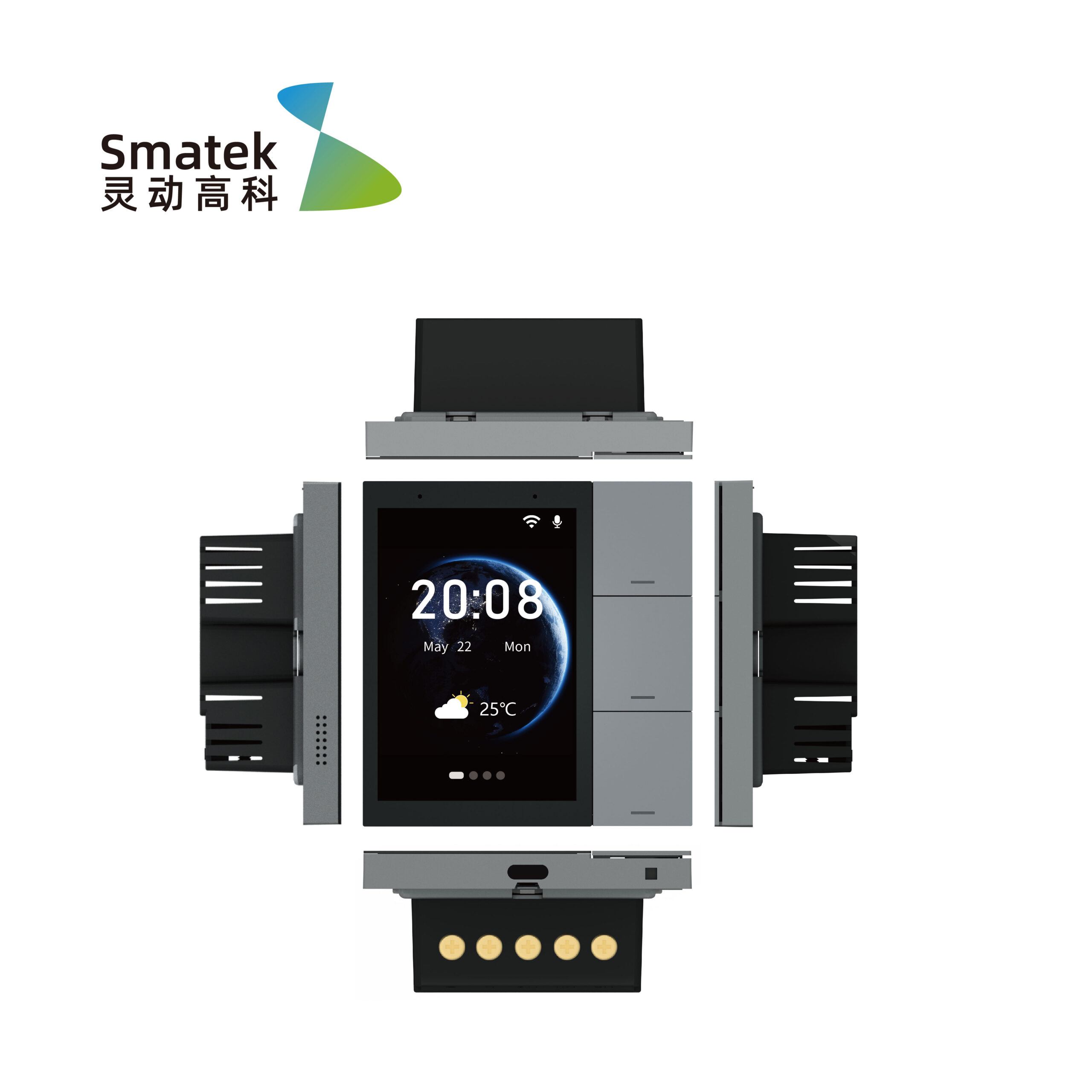 مانیتور مرکزی 3.5 اینچ تاینی پد اتومکس 4 مانیتور مرکزی 3.5 اینچ تاینی پد اتومکس - Image 4