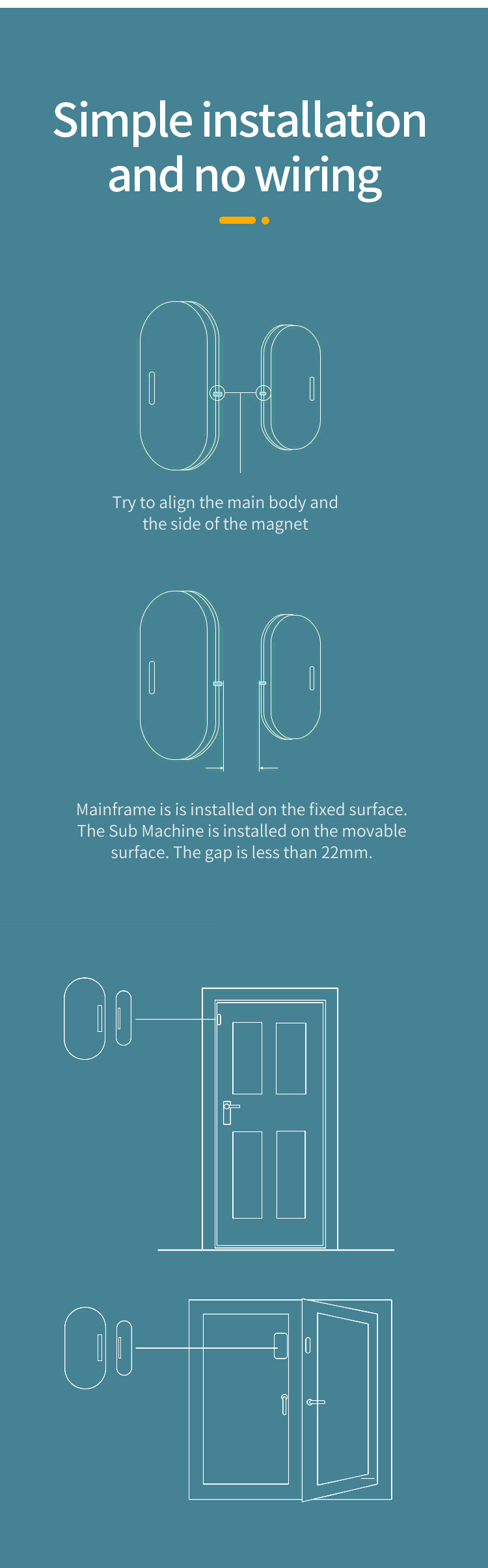 سنسور مگنت درب و نور زیگبی اتومکس 8 سنسور مگنت درب و نور زیگبی اتومکس